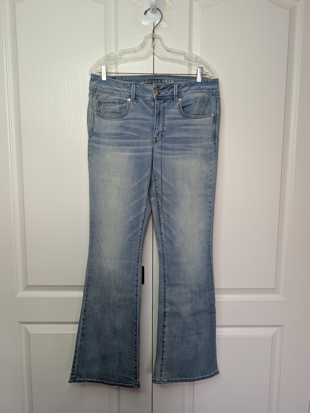 American Eagle Outfitters Light Blue Flare Jeans